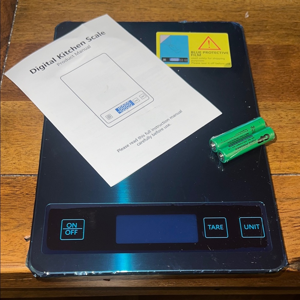 Nwot! Digital Kitchen Scale with Batteries